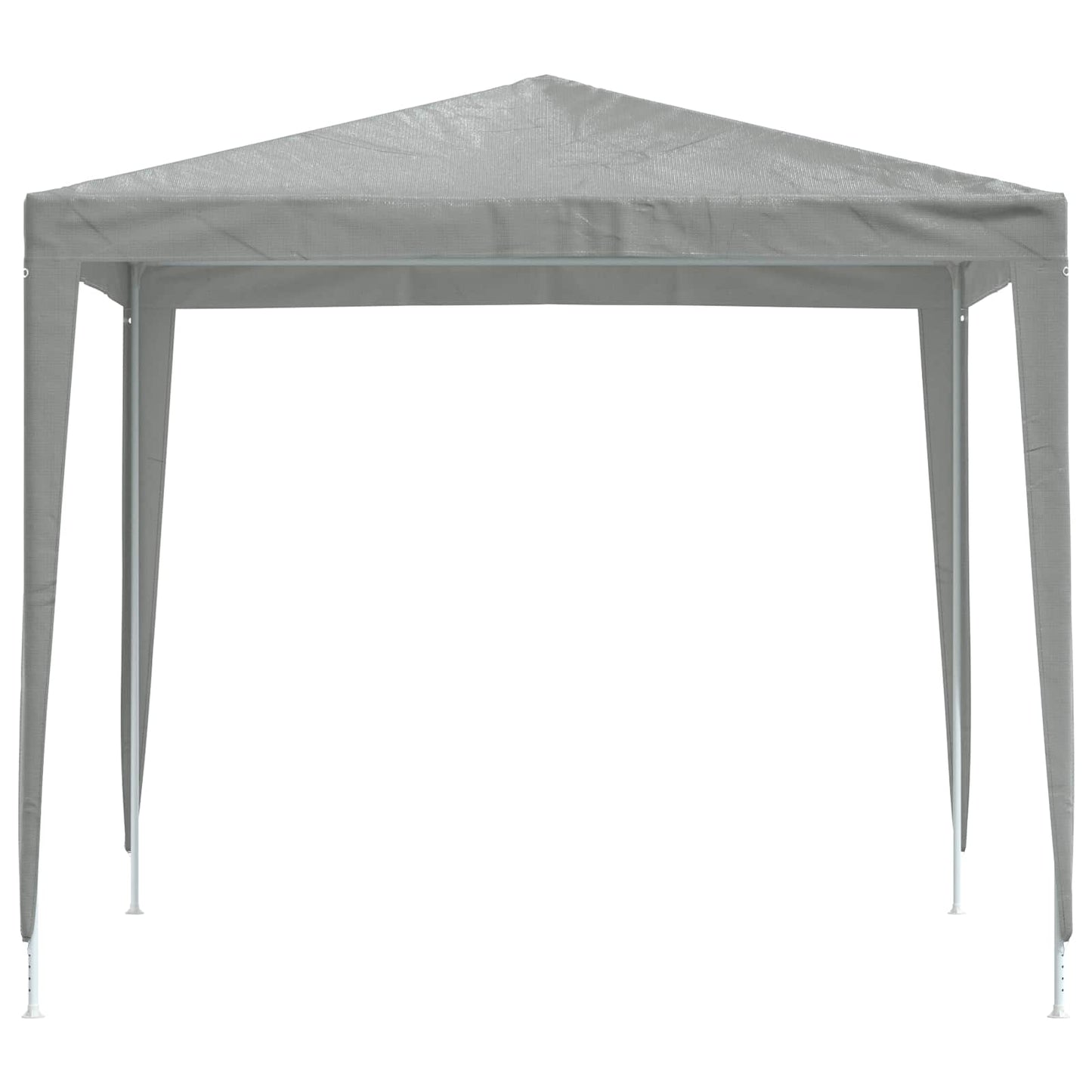 vidaXL Party Tent 250 x 250 x 240 cm Light Grey PE and Steel 3