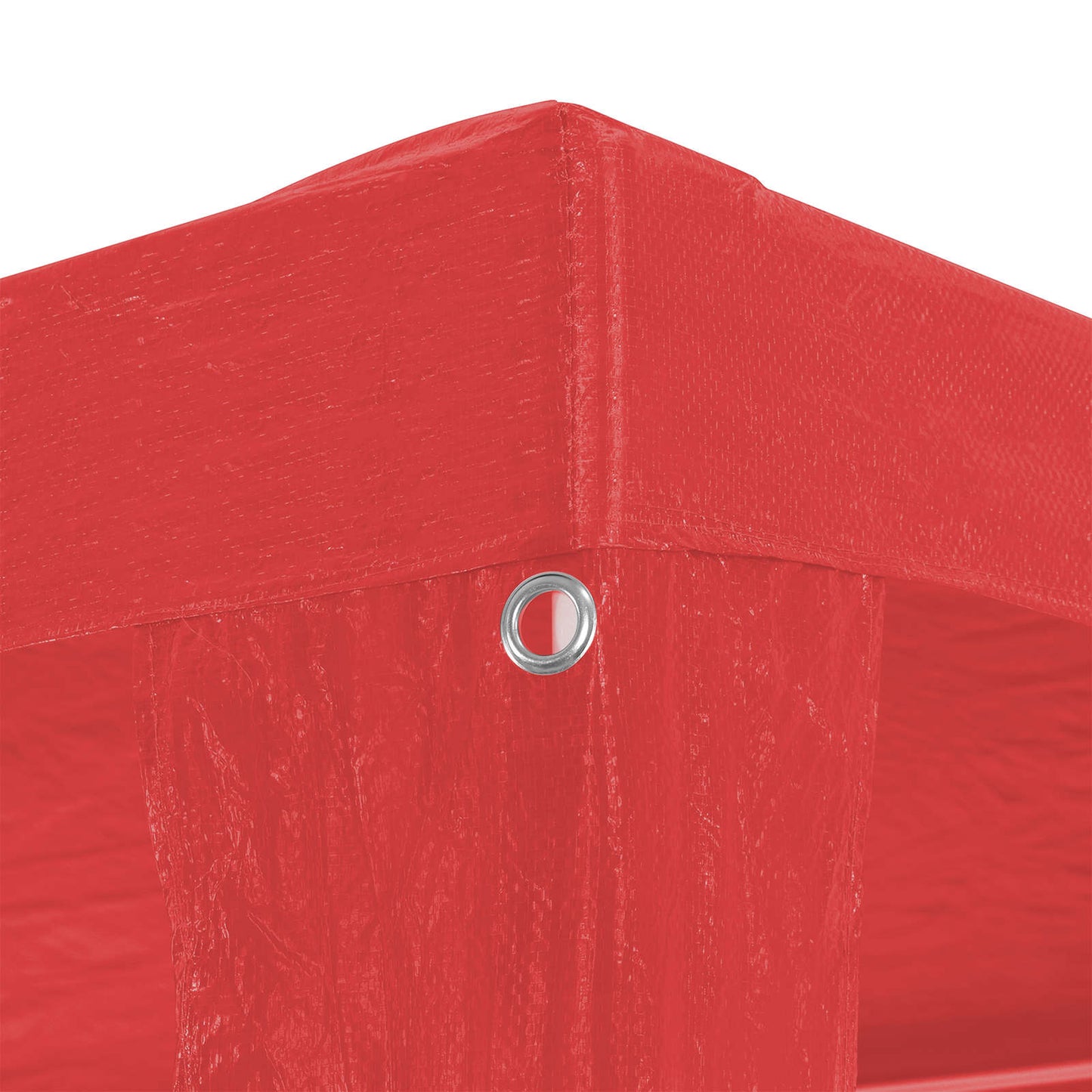 vidaXL Party Tent Red 300 x 300 x 255 cm PE and Steel 4