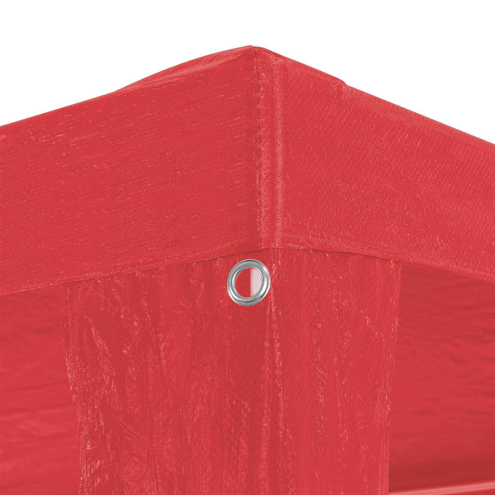 vidaXL Party Tent Red 300 x 300 x 255 cm PE and Steel 4