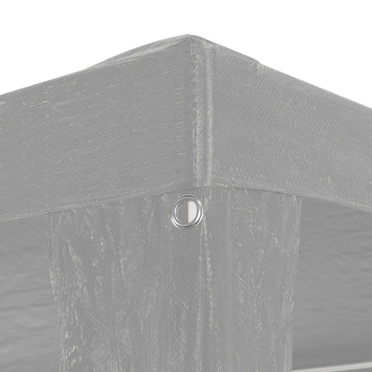vidaXL Party Tent Light Grey 300 x 300 x 255 cm PE and Steel 4