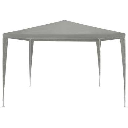 vidaXL Party Tent Light Grey 300 x 300 x 255 cm PE and Steel 2