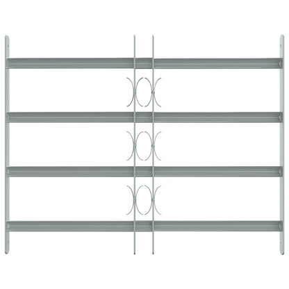 vidaXL Security Grille for Windows with 4 Crossbars 3 pcs 430-740 mm 3