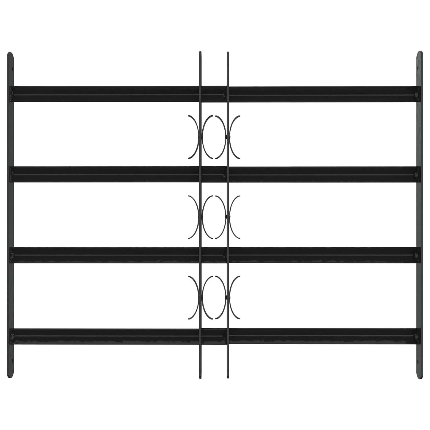 vidaXL Security Grille for Windows with 4 Crossbars 3 pcs 43-74 cm 3