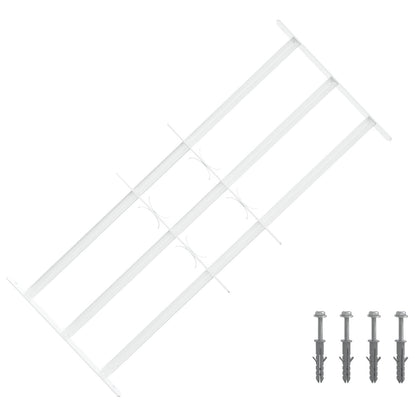 vidaXL Security Grille for Windows with 3 Crossbars 3 pcs 63-114 cm 1