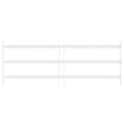 vidaXL Security Grille for Windows with 3 Crossbars 3 pcs 63-114 cm 3
