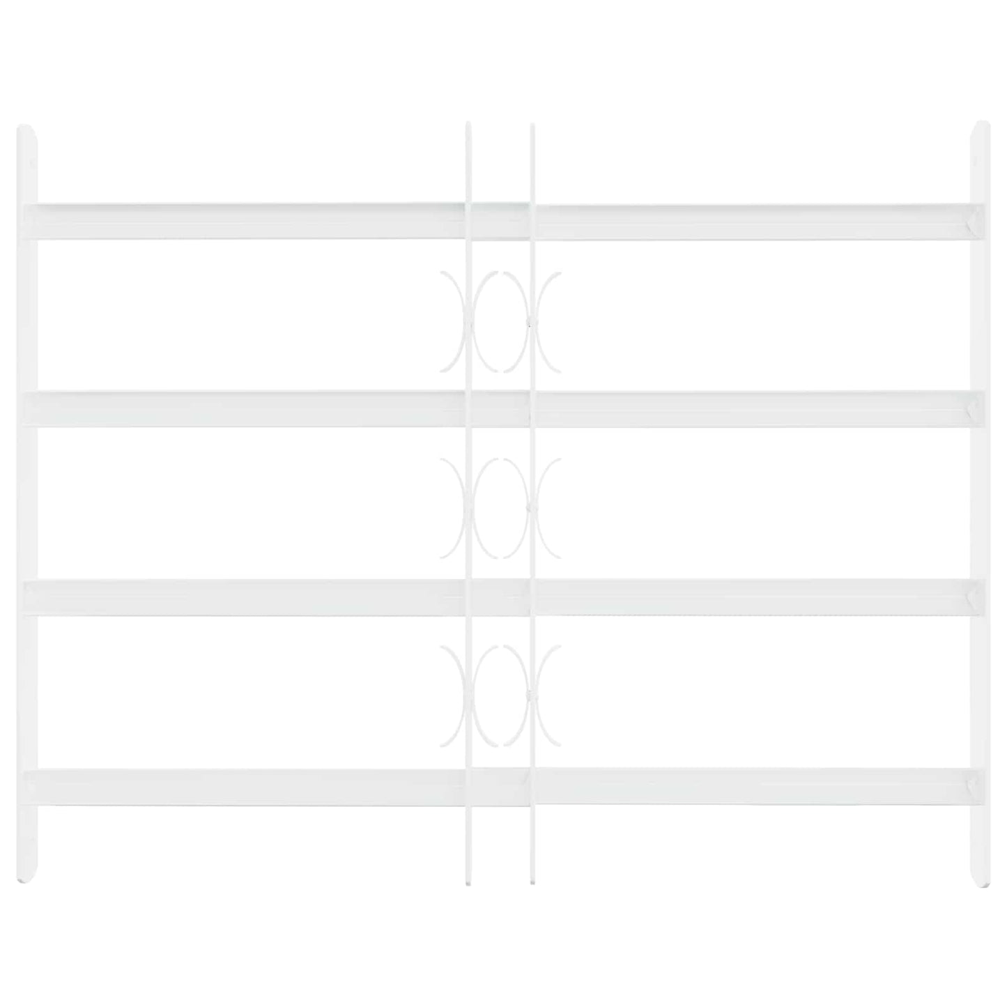 vidaXL Security Grille for Windows with 4 Crossbars 3 pcs 43-74 cm 3