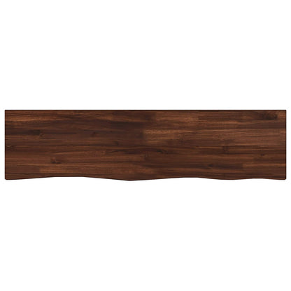 vidaXL Live Edge Table Top 130 x 30 x 3.2 cm Rectangular 5