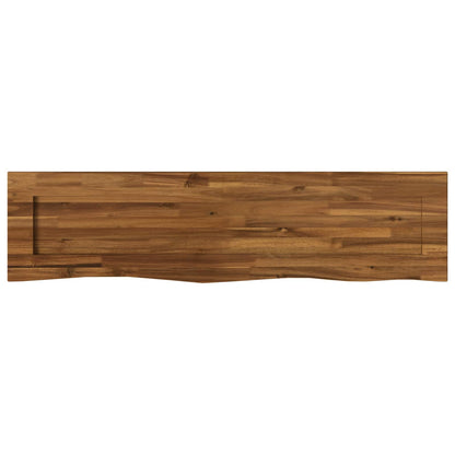 vidaXL Live Edge Table Top 130 x 30 x 3.2 cm Rectangular 4