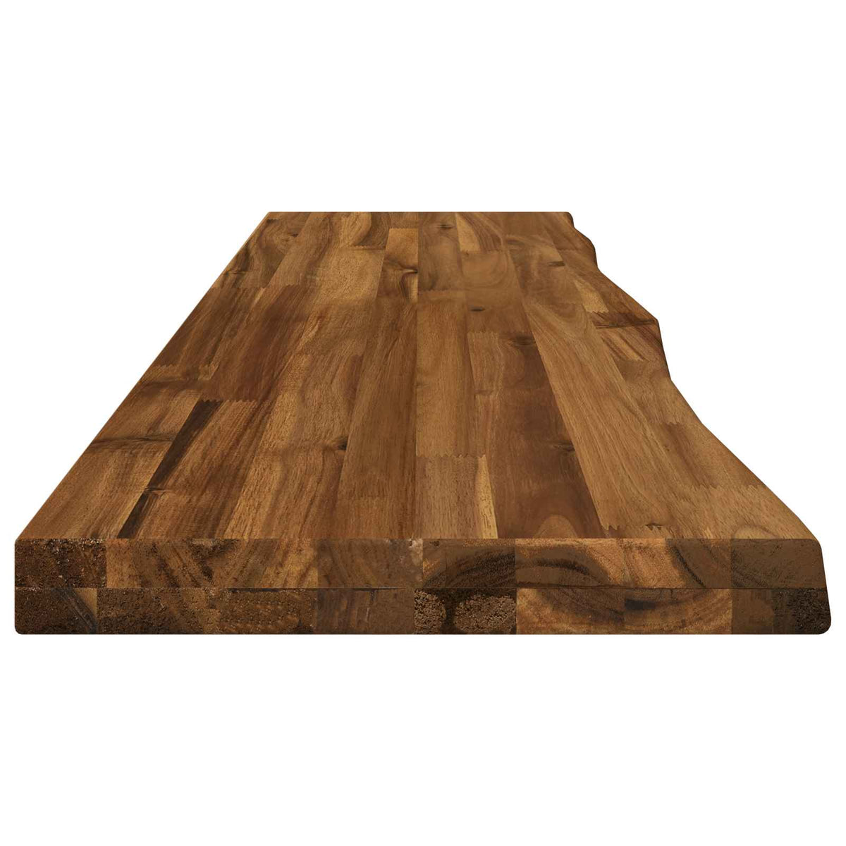 vidaXL Live Edge Table Top 130 x 30 x 3.2 cm Rectangular 3