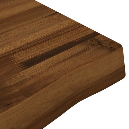 vidaXL Live Edge Table Top 140 x 30 x 3.2 cm Rectangular 6