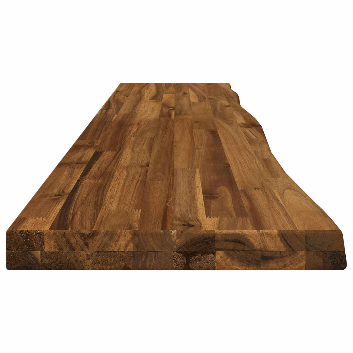 vidaXL Live Edge Table Top 140 x 30 x 3.2 cm Rectangular 3
