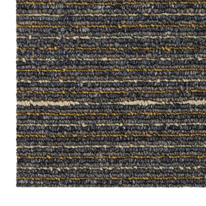 vidaXL Carpet Tile Striped Light Brown 50 x 50 cm 20 pcs 6
