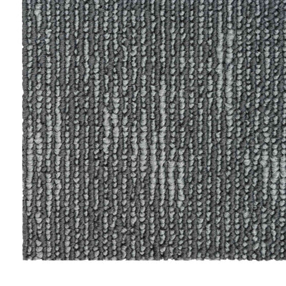 vidaXL Carpet Tile Concrete Grey 50 x 50 cm 20 pcs PP and Bitumen 6
