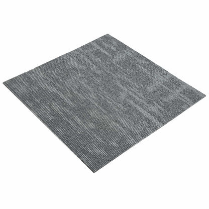 vidaXL Carpet Tile Concrete Grey 50 x 50 cm 20 pcs PP and Bitumen 2