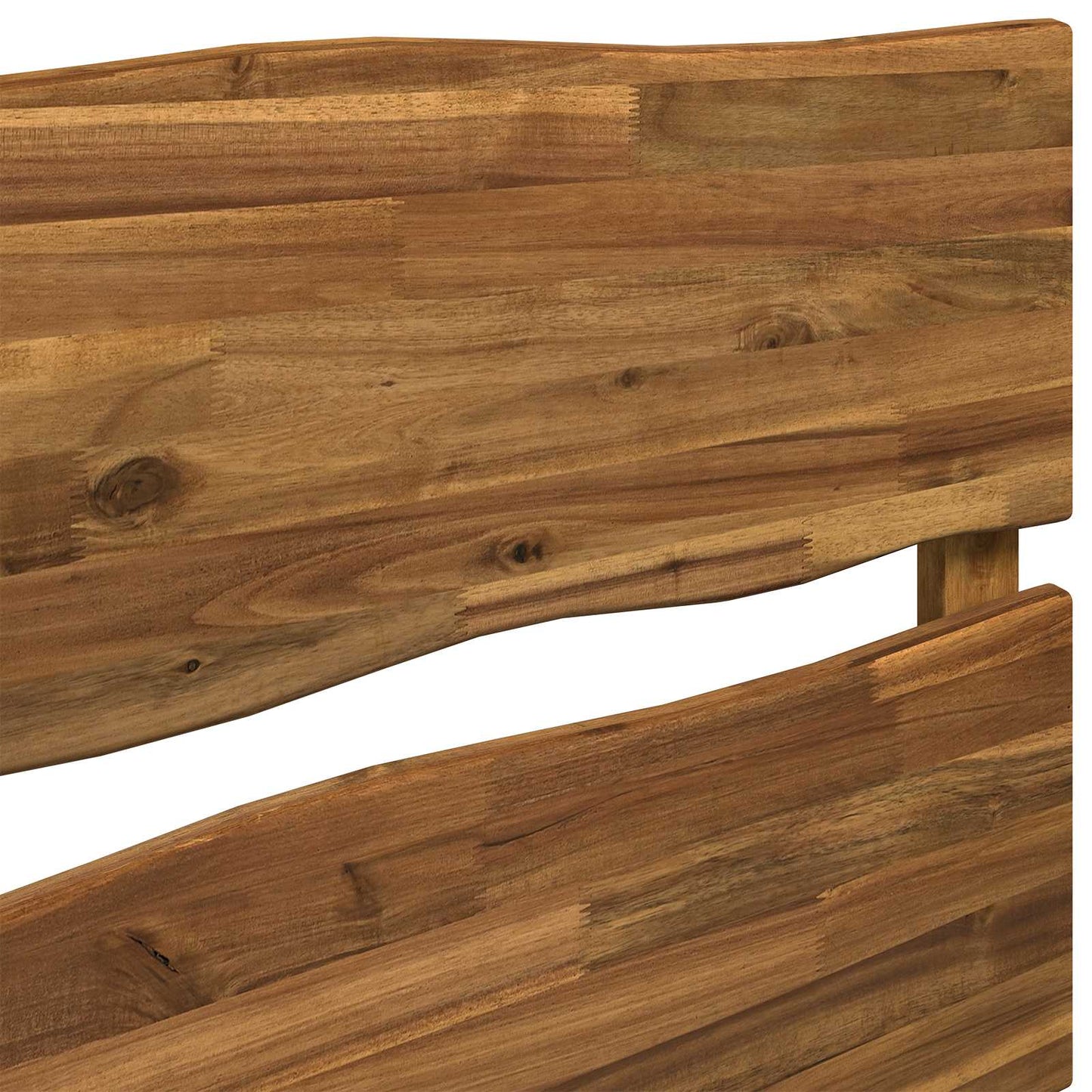 vidaXL Live Edge Headboard ROSTOCK Natural 180 cm Solid Acacia Wood 5
