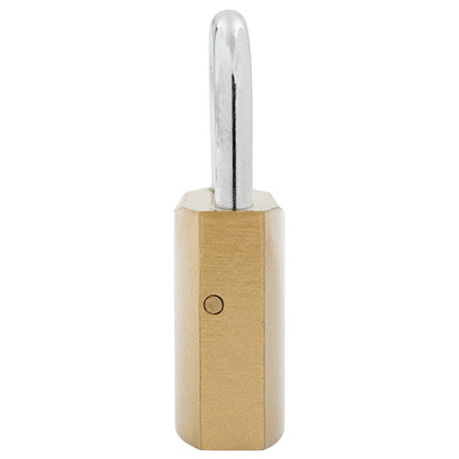 vidaXL U Lock with Keys 100 pcs Brass Iron 6
