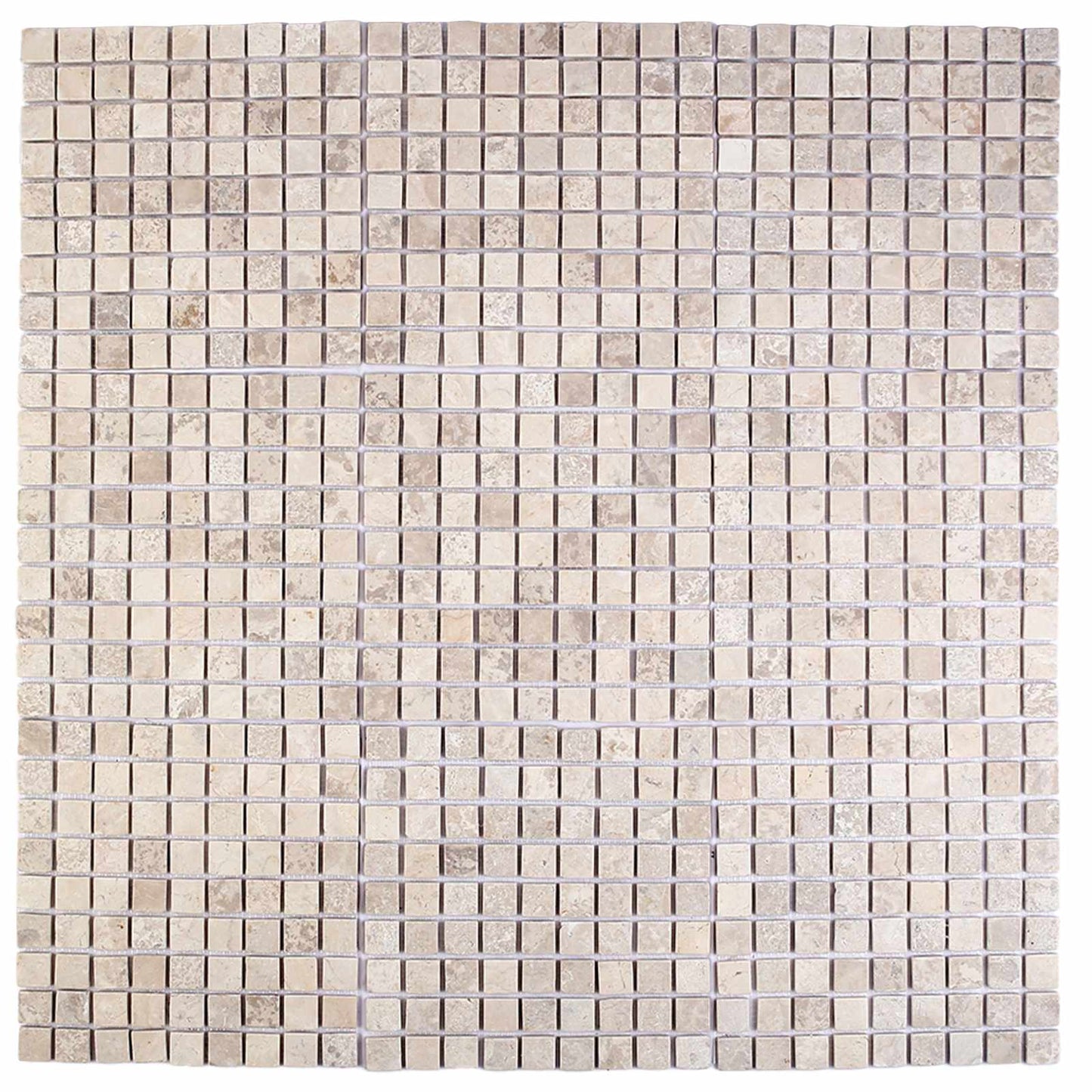 vidaXL Mosaic Tiles Cream 30 x 30 cm Marble 5