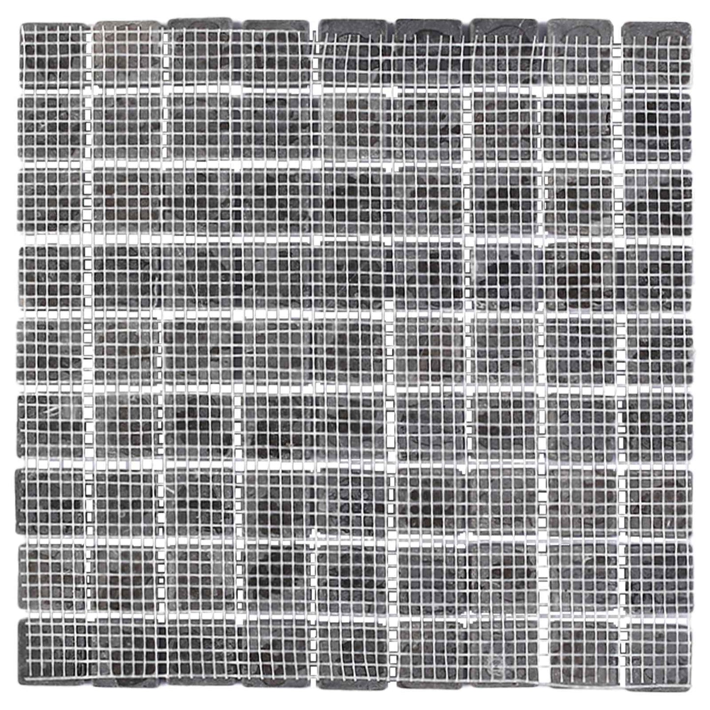 vidaXL Mosaic Tiles Grey 30 x 30 cm Marble 6