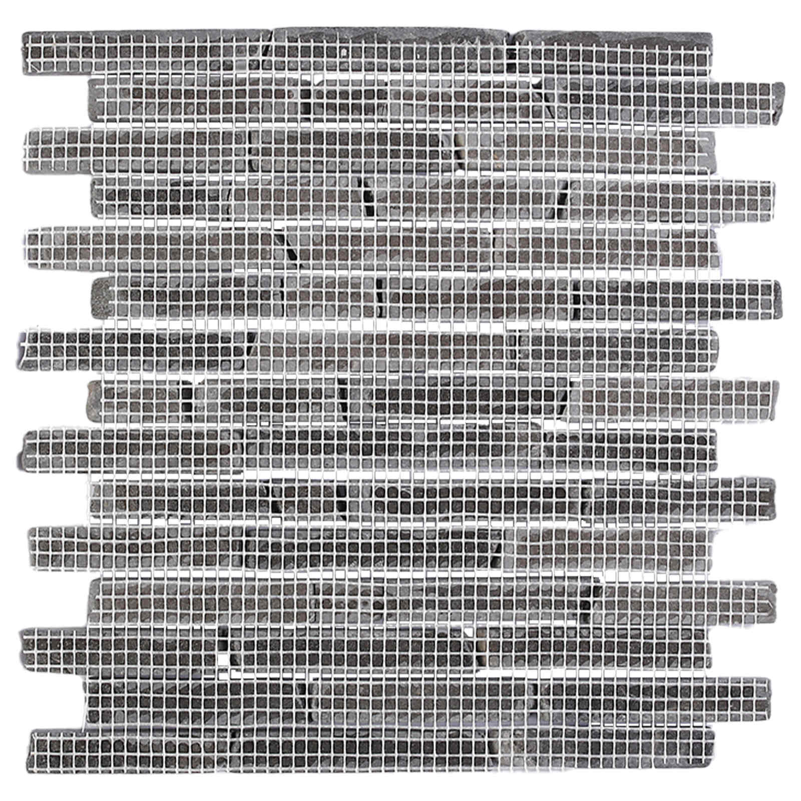 vidaXL Mosaic Tiles Grey 30 x 30 cm Marble 6