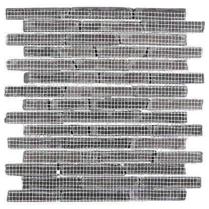 vidaXL Mosaic Tiles Grey 30 x 30 cm Marble 6