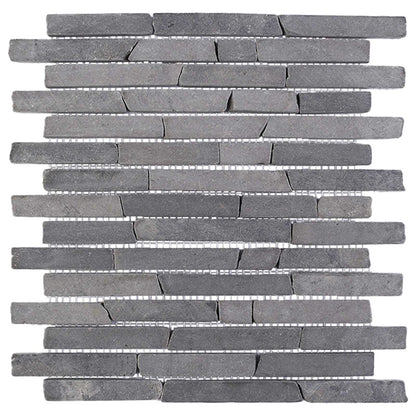 vidaXL Mosaic Tiles Grey 30 x 30 cm Marble 4