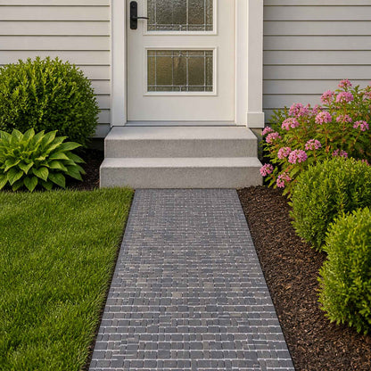 vidaXL Mosaic Tiles Grey 30 x 30 cm Marble 1