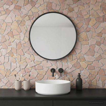 vidaXL Mosaic Tiles Red 30 x 30 cm Marble 1