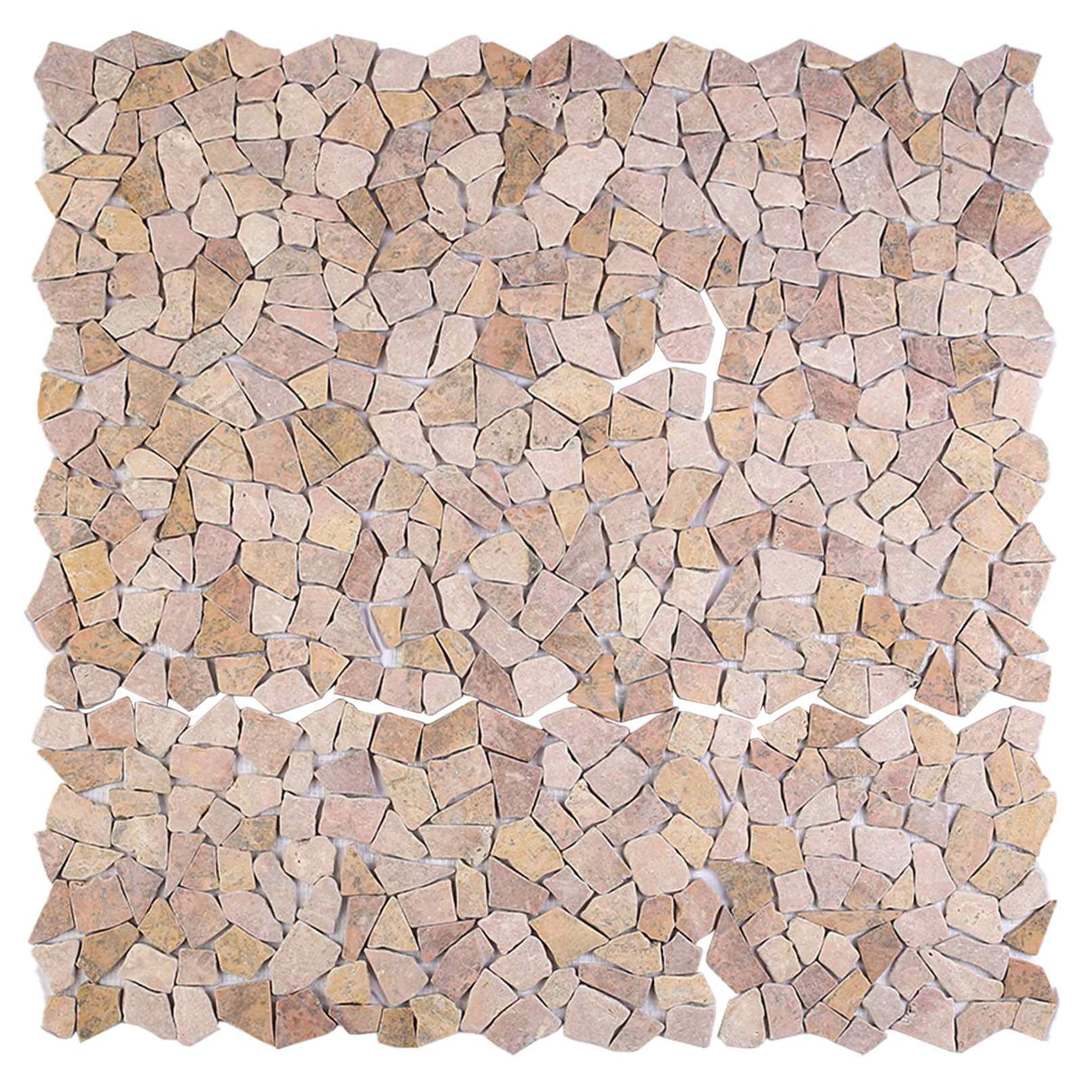 vidaXL Mosaic Tiles Red 30 x 30 cm Marble 5