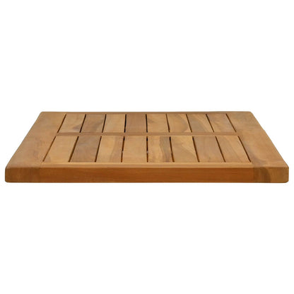 vidaXL Table Top Rectangular Solid Teak Wood Natural 4