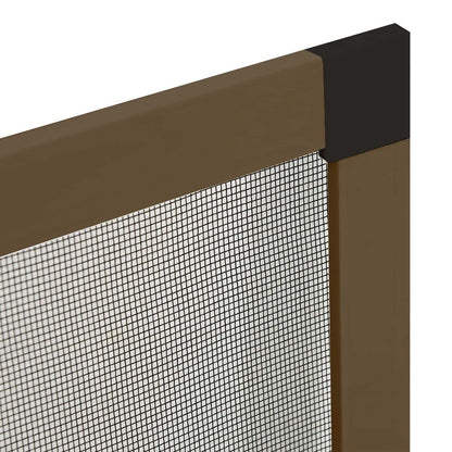 vidaXL Insect Screen for Windows Brown 110 x 130 cm 6