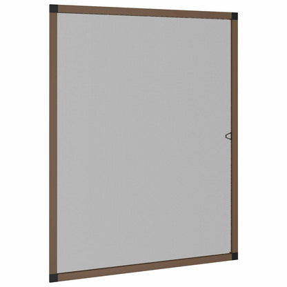 vidaXL Insect Screen for Windows Brown 120 x 140 cm 2
