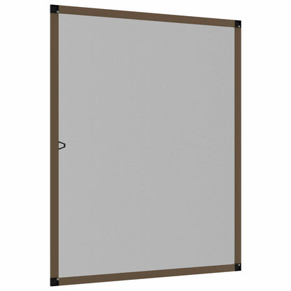 vidaXL Insect Screen for Windows Brown 120 x 140 cm 4