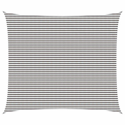 Sunshade Sail 160 g/m² 6x7 m HDPE Light grey and white