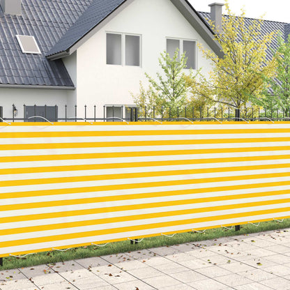 vidaXL Balcony Privacy Screen 200 x 1000 cm Fabric with PU Coated 1