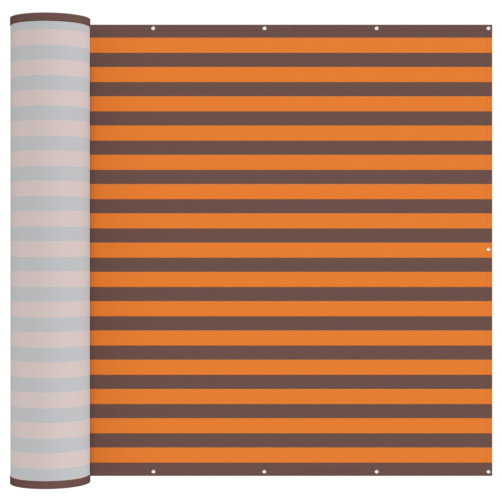 vidaXL Balcony Privacy Screen 200 x 1000 cm Fabric with PU Coated 2