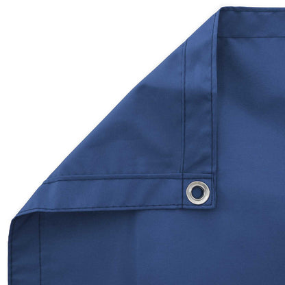 vidaXL Balcony Privacy Screen 200 x 1000 cm Fabric with PU Coated Blue 4