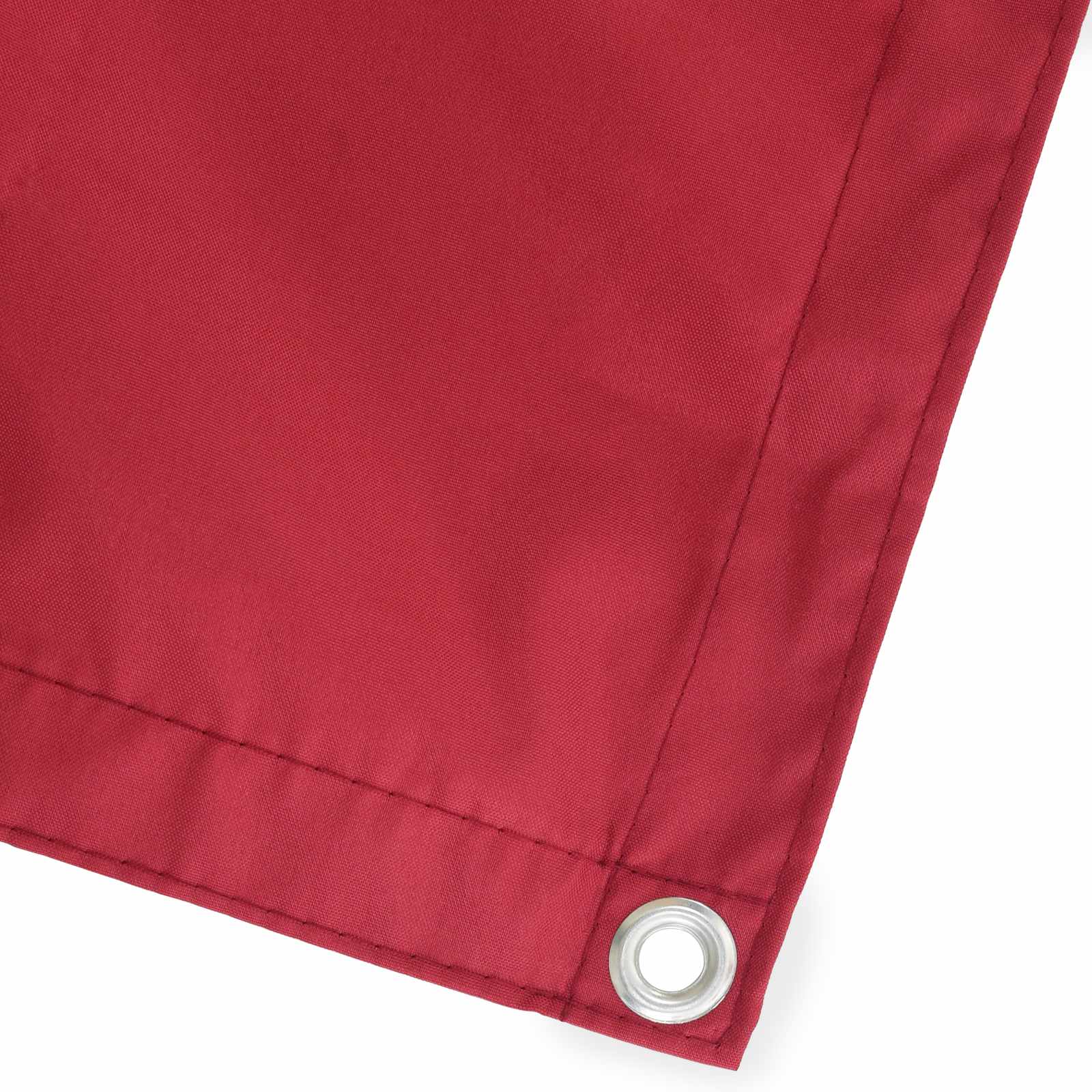 vidaXL Balcony Privacy Screen 200 x 1000 cm Fabric with PU Coated Red 3