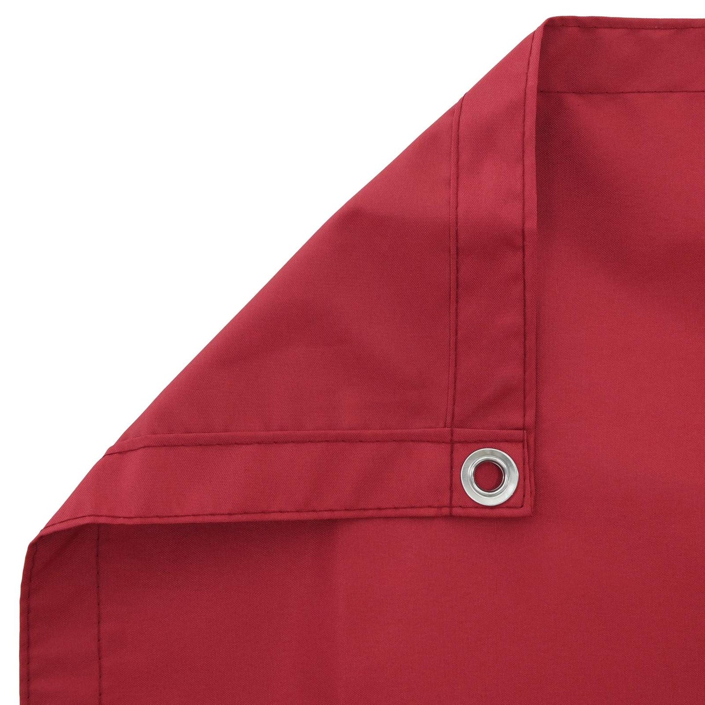 vidaXL Balcony Privacy Screen 200 x 1000 cm Fabric with PU Coated Red 4