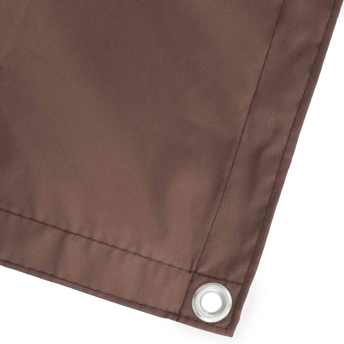 vidaXL Balcony Privacy Screen 180 x 800 cm Fabric with PU Coated Brown 3