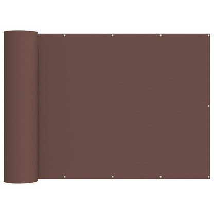 vidaXL Balcony Privacy Screen 200 x 1000 cm Fabric with PU Coated 2