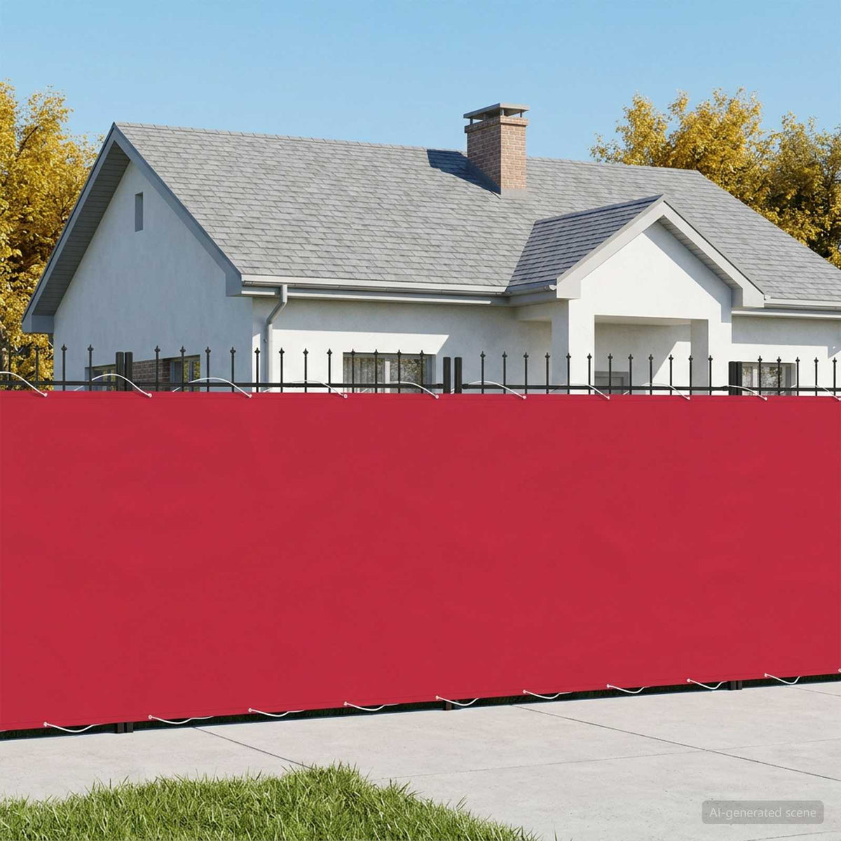 vidaXL Balcony Privacy Screen 150 x 1000 cm Fabric with PU Coated 1