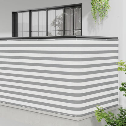 vidaXL Balcony Privacy Screen 150 x 800 cm Fabric with PU Coated 3