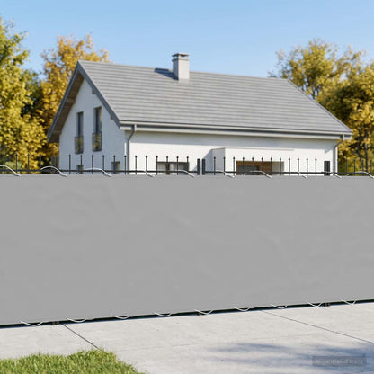 vidaXL Balcony Privacy Screen 1.5 x 15 m Fabric with PU Coated 3