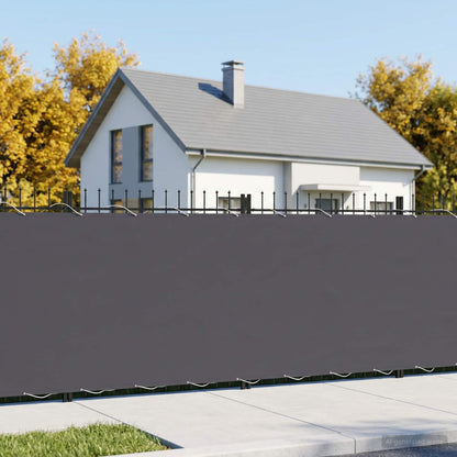 vidaXL Balcony Privacy Screen 1.5 x 15 m Fabric with PU Coated 1