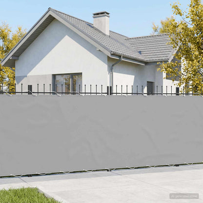 vidaXL Balcony Privacy Screen 1.8 x 15 m Fabric with PU Coated 1