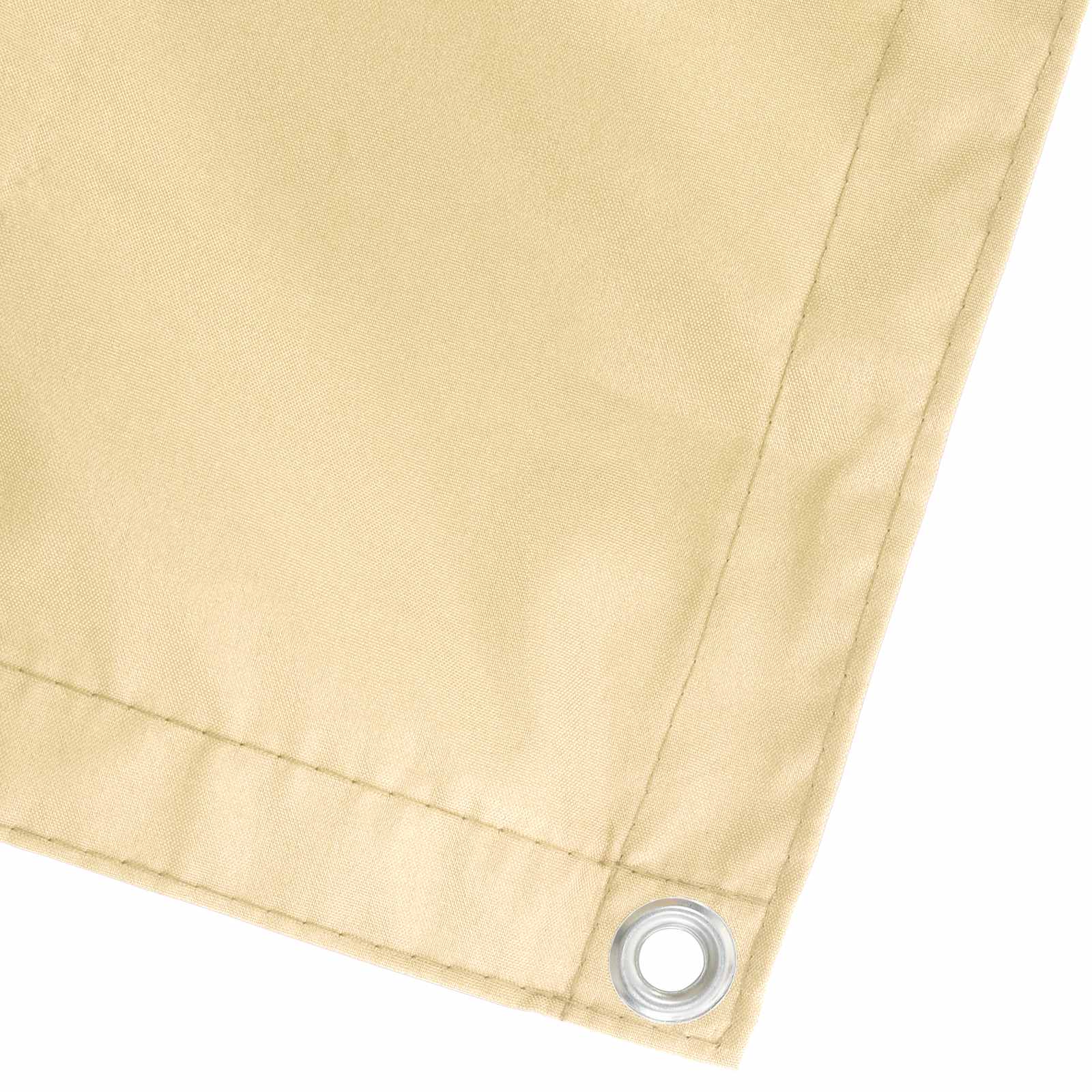 vidaXL Balcony Privacy Screen 1.8 x 15 m Fabric with PU Coated Beige 3