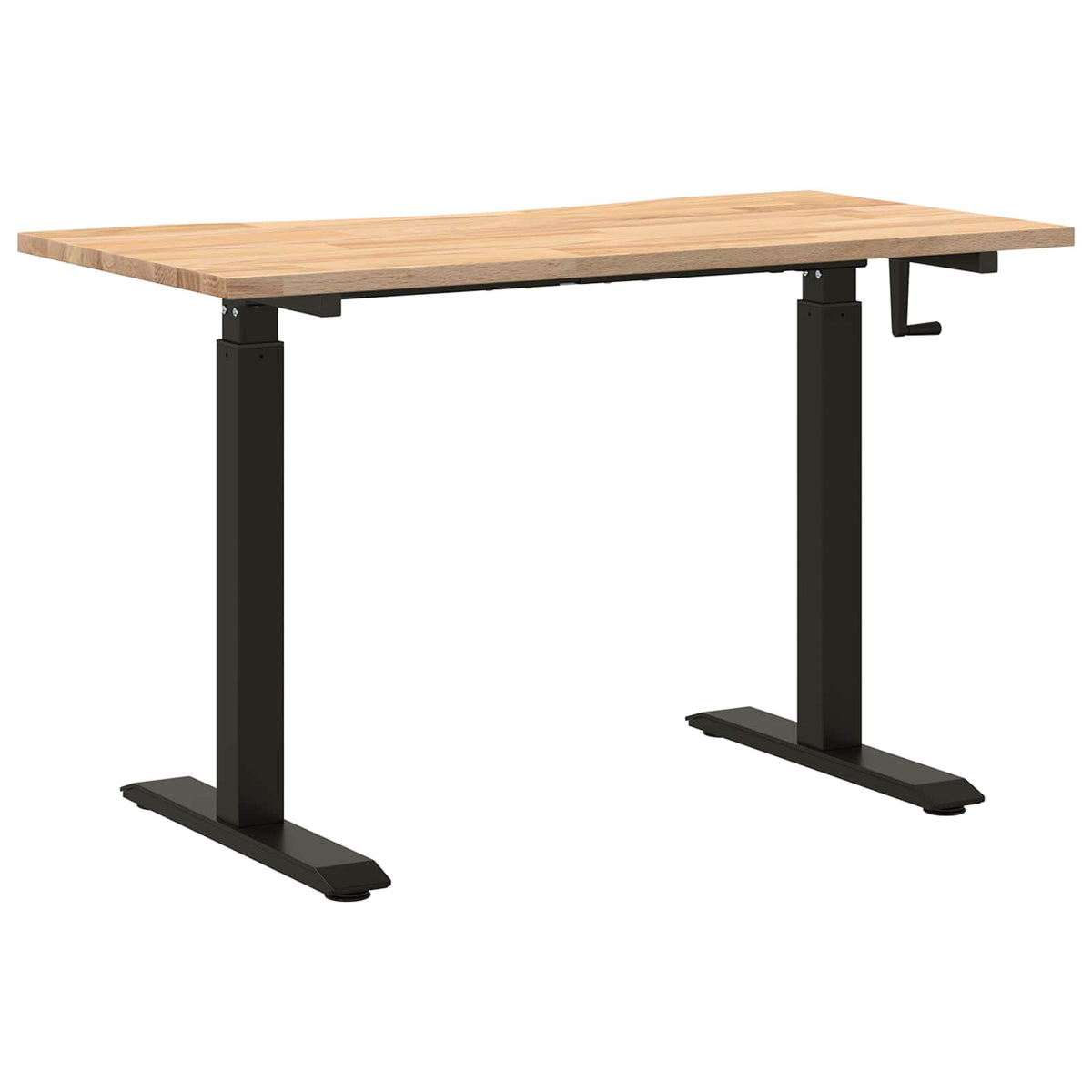Desk Solid Oak Wood 120 x 60 cm