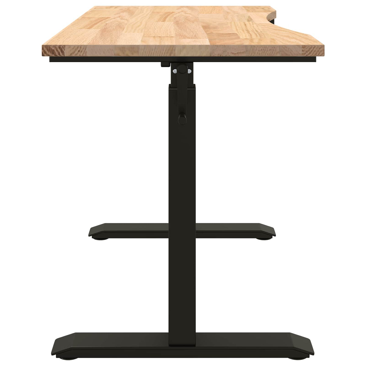 Desk Solid Oak Wood 120 x 60 cm