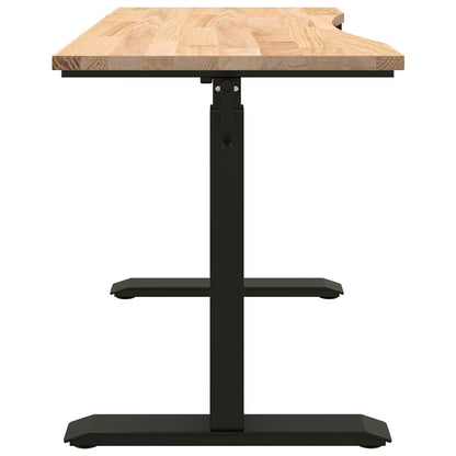 Desk Solid Oak Wood 120 x 60 cm