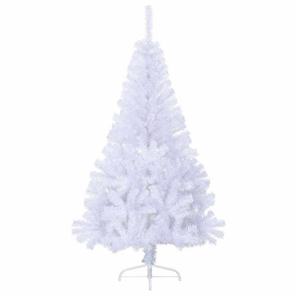 vidaXL Artificial Christmas Tree with Stand White 150 cm PVC and Steel 6